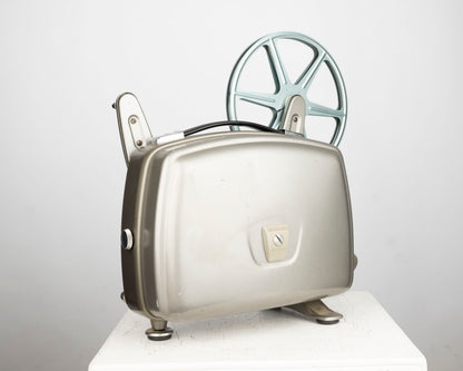 Projecteur de cinéma Paillard Bolex 18-5 8 mm avec bobine réceptrice