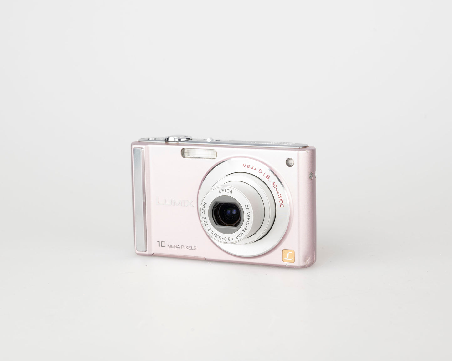 Appareil photo numérique Panasonic Lumix FS20 avec capteur CCD 10,1 MP + objectif Leica DC ; avec chargeur + batterie + boitier + notice