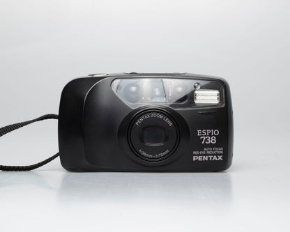 Pentax Espio 738 35mm camera w/ case (serial 3154920)