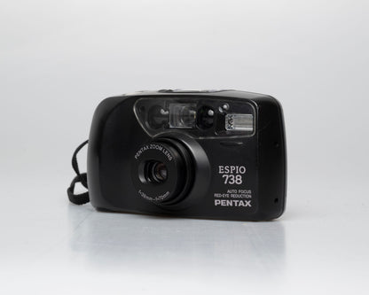 Pentax Espio 738 35mm camera w/ case (serial 3154920)