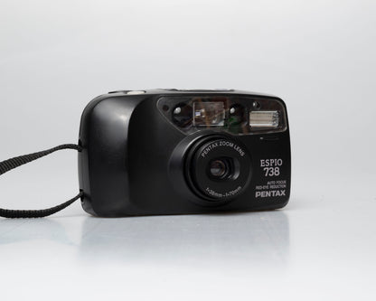 Pentax Espio 738 35mm camera w/ case (serial 3154920)