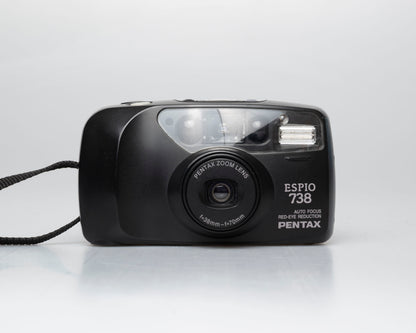 Pentax Espio 738 35mm camera w/ case (serial 3154920)
