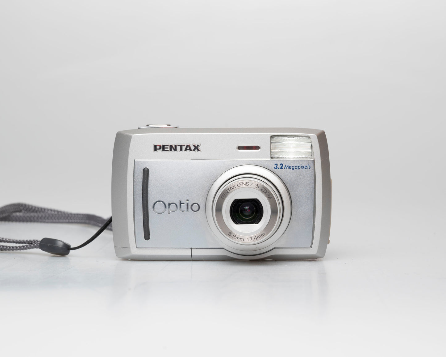 Pentax Optio 33L 3.2 megapixel digicam w/ 64MB CF card + cables + box + manuals (serial 6463008)