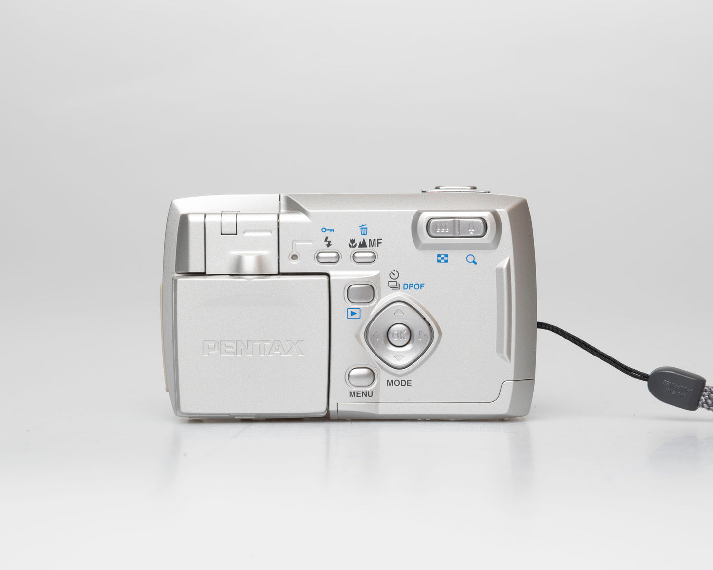 Pentax Optio 33L 3.2 megapixel digicam w/ 64MB CF card + cables + box + manuals (serial 6463008)