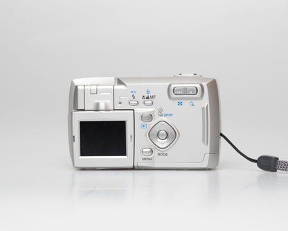 Pentax Optio 33L 3.2 megapixel digicam w/ 64MB CF card + cables + box + manuals (serial 6463008)