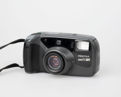 Pentax Zoom90-WR weather resistant 35mm camera w/ case + manual