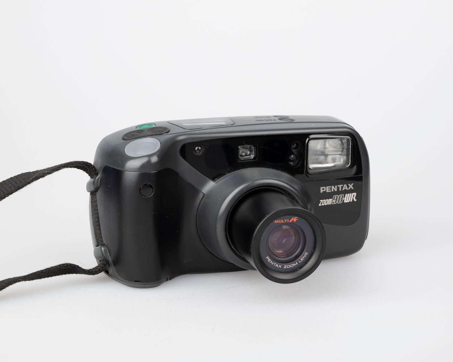 Pentax Zoom90-WR weather resistant 35mm camera w/ case + manual