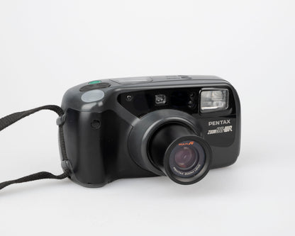Pentax Zoom90-WR weather resistant 35mm camera w/ case + manual