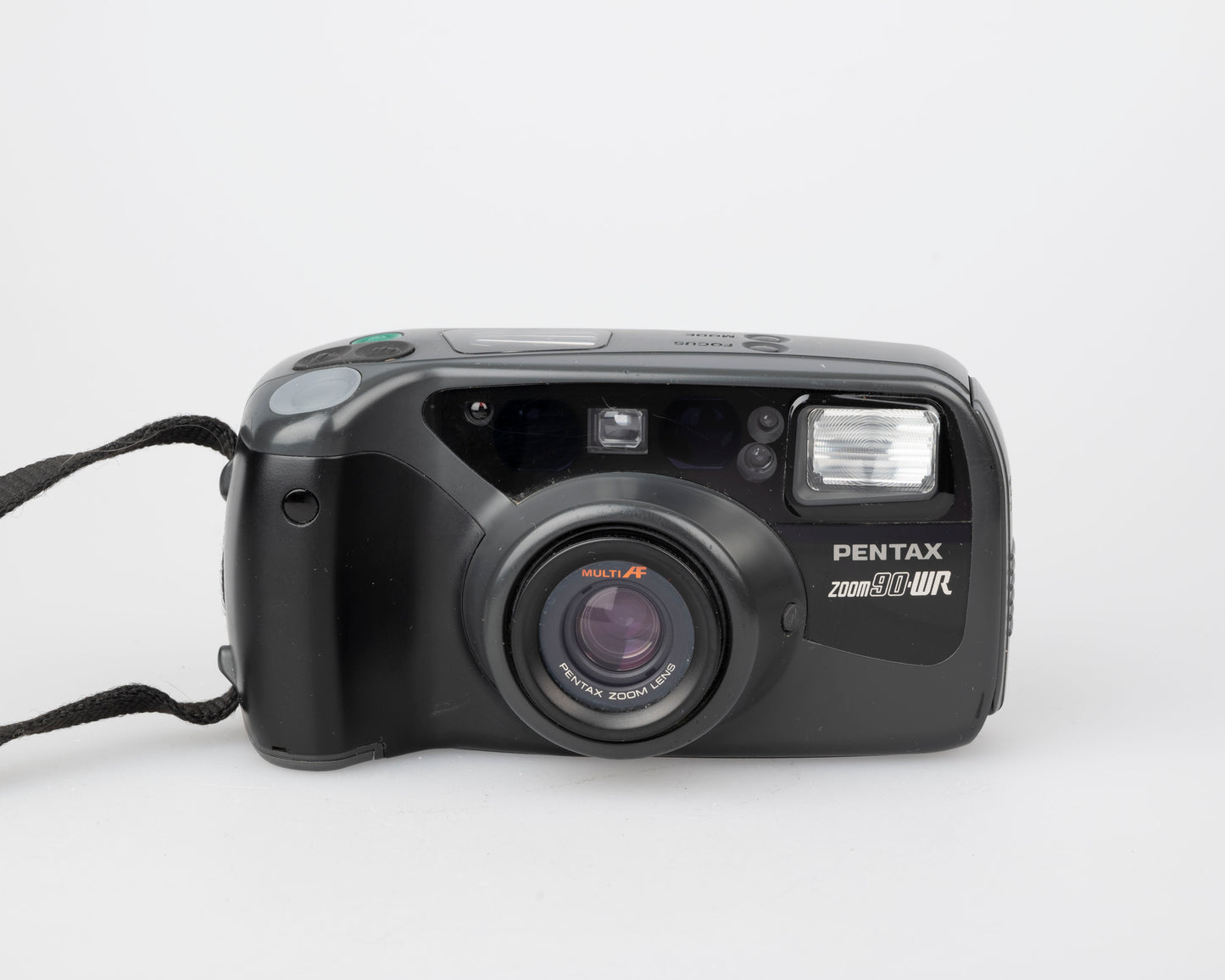 Pentax Zoom90-WR weather resistant 35mm camera w/ case + manual