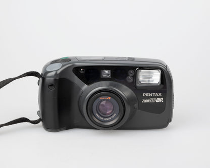 Pentax Zoom90-WR weather resistant 35mm camera w/ case + manual
