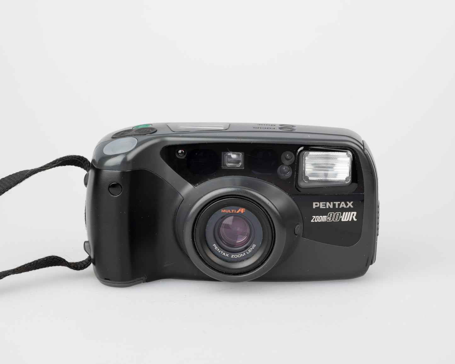 Pentax Zoom90-WR weather resistant 35mm camera w/ case + manual