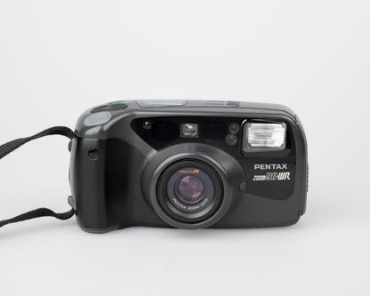Pentax Zoom90-WR weather resistant 35mm camera w/ case + manual