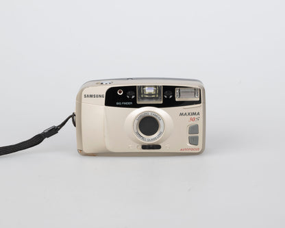 Samsung Maxima 30S compact wide angle 35mm film camera w/ case