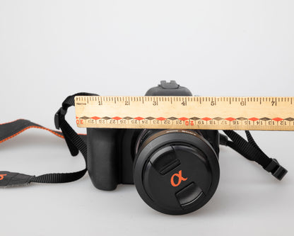 Sony Alpha DSLR-A300 10.2MP CCD sensor  Digital SLR Camera w/ DT 18-70mm f/3.5-5.6 Zoom Lens