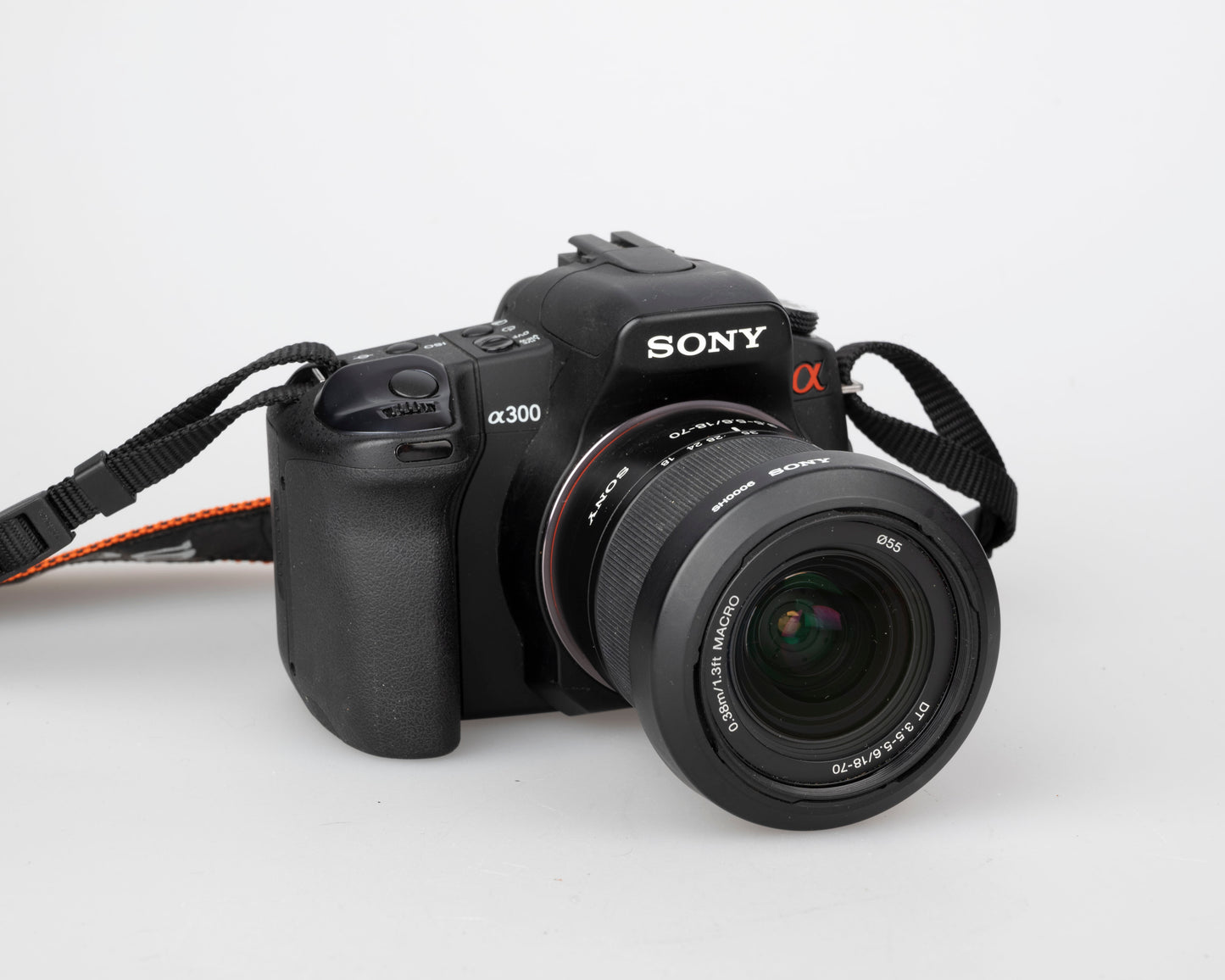Sony Alpha DSLR-A300 10.2MP CCD sensor  Digital SLR Camera w/ DT 18-70mm f/3.5-5.6 Zoom Lens
