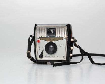 Ansco Cadet Camera Outfit w/ flash holder + bulbs