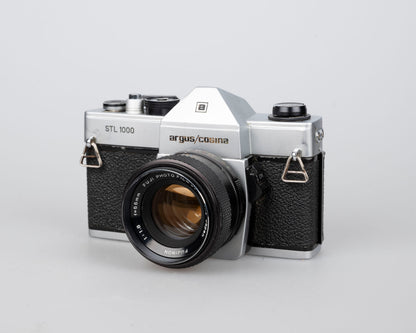 Argus Cosina STL 1000 camera w/ Fujinon 55mm f1.8 lens (serial 0402721)