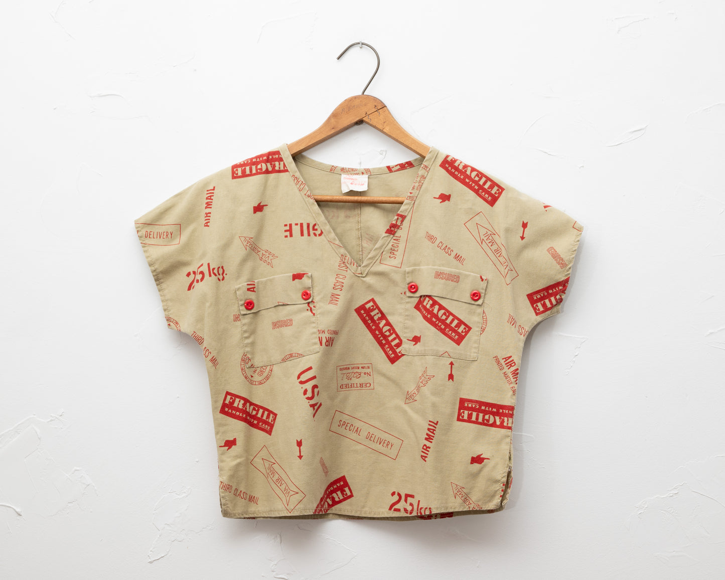 Haut vintage postal 