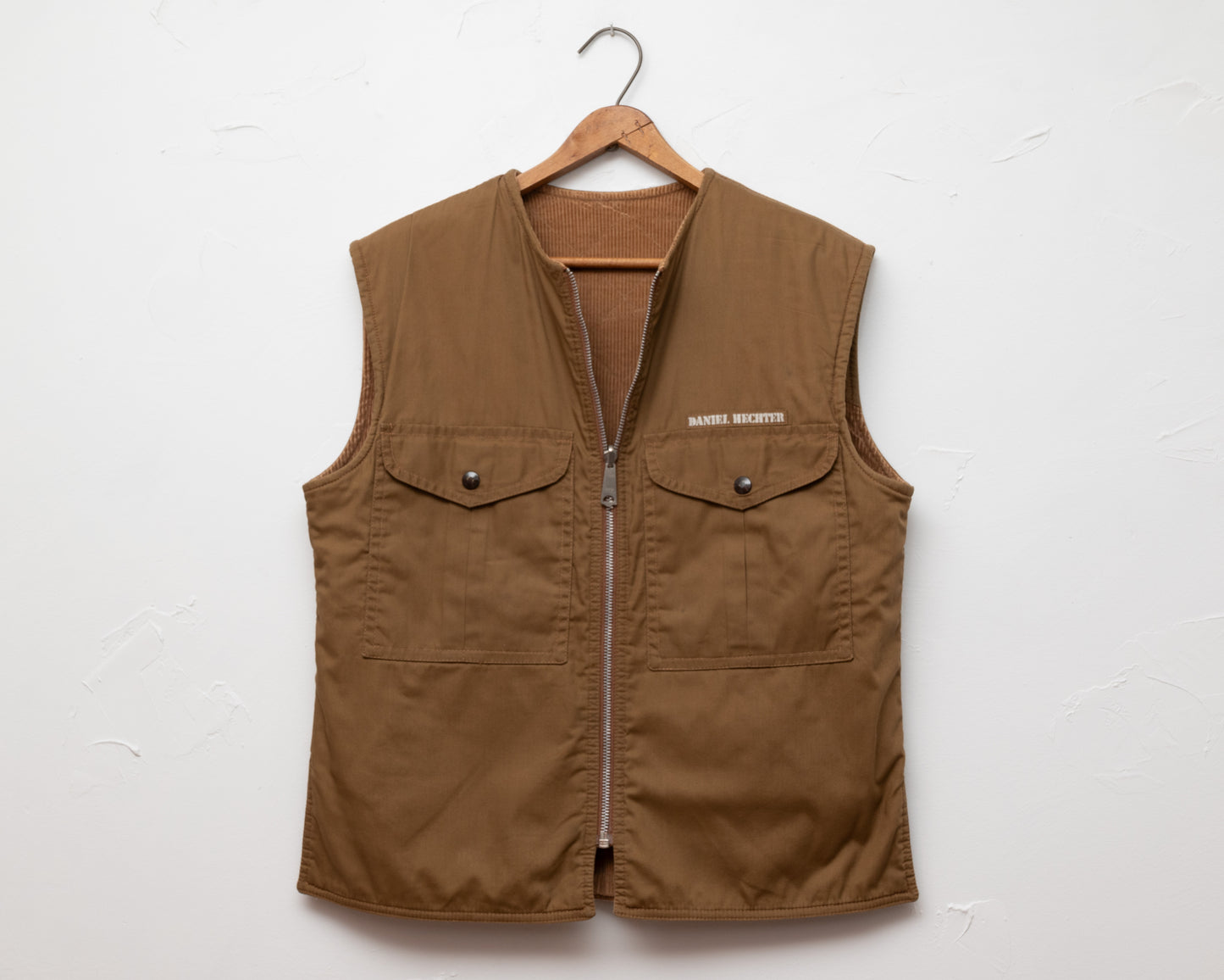 Veste en velours côtelé marron Daniel Hechter