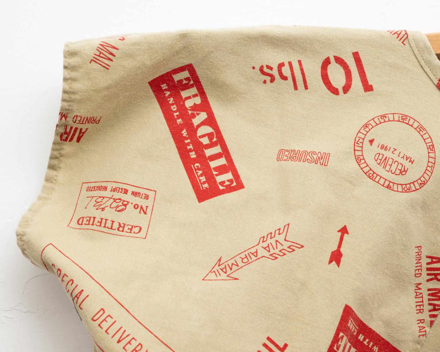 Haut vintage postal 