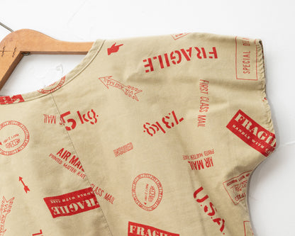 Haut vintage postal 