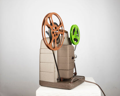 Bell and Howell 253 AX Regular 8 movie projector (serial F77082)