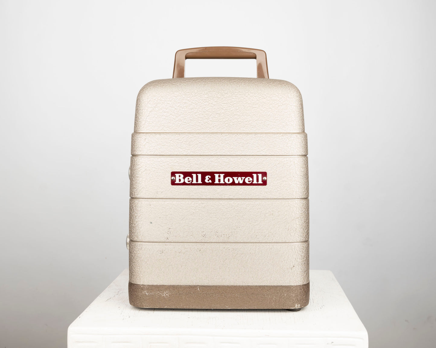 Bell and Howell 253 AX Regular 8 movie projector (serial F77082)