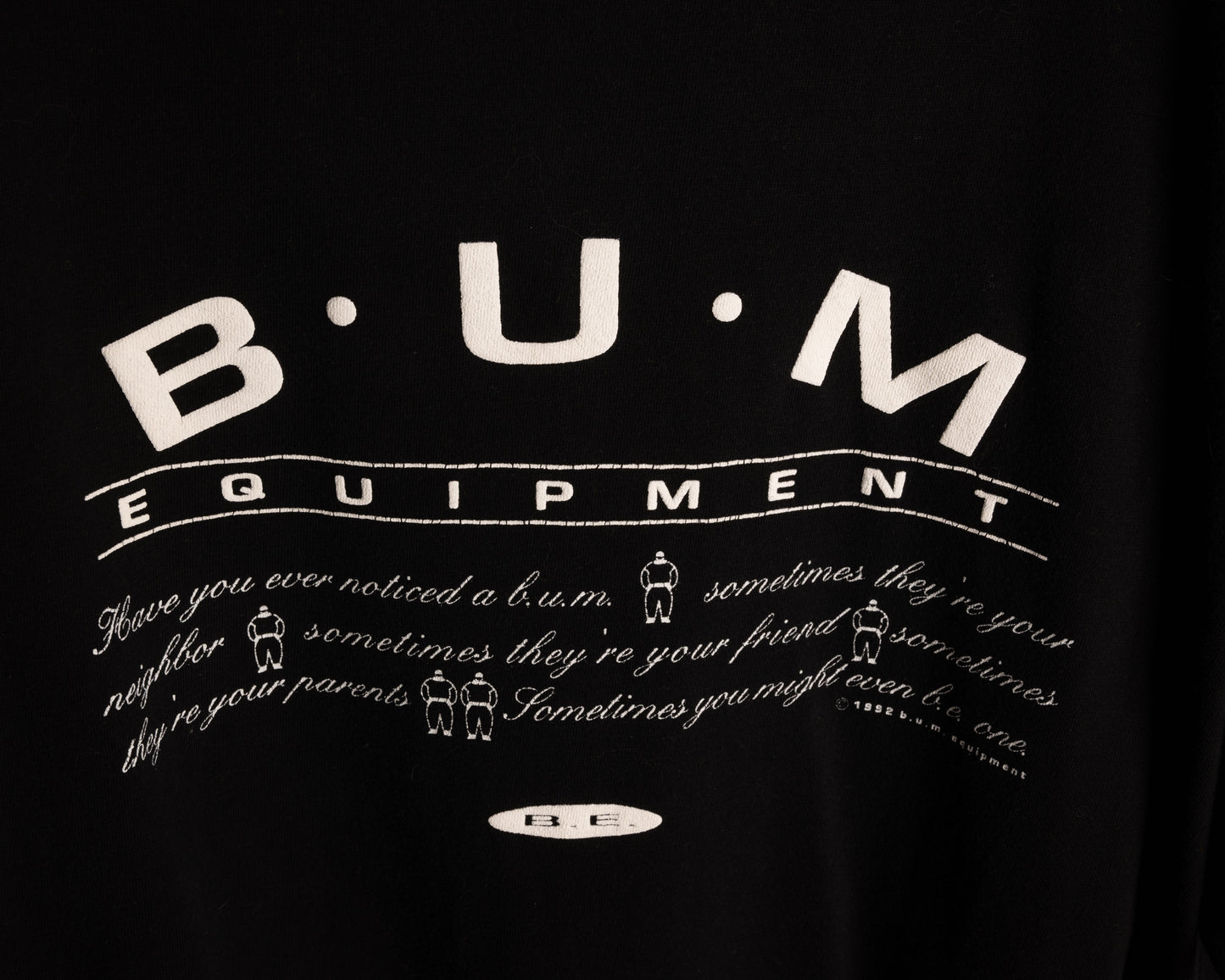 T-shirt BUM Equipment XL 1992
