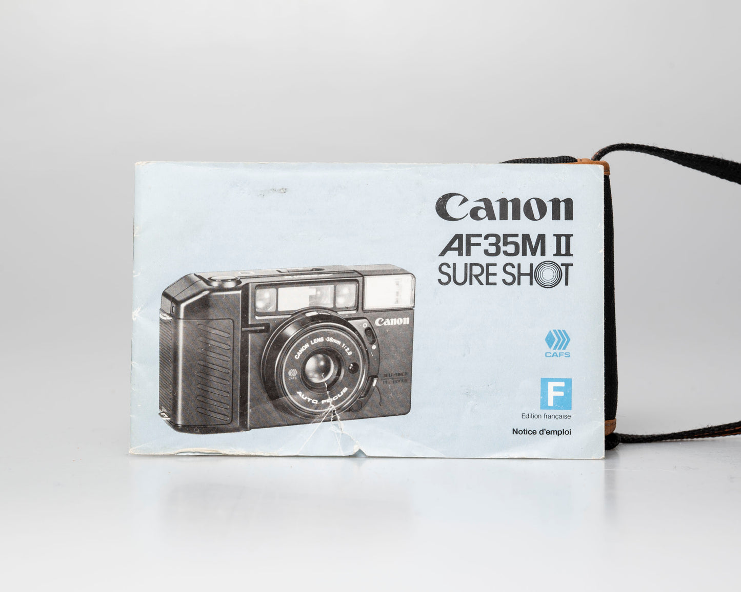 Canon Sure Shot (AF35M II) appareil photo compact 35mm avec étui + manuel (numéro de série 3013940) | film🎞 testé