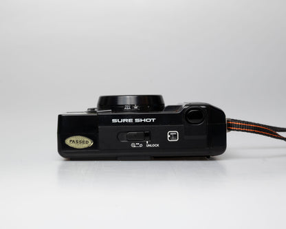 Canon Sure Shot (AF35M II) appareil photo compact 35mm avec étui + manuel (numéro de série 3013940) | film🎞 testé