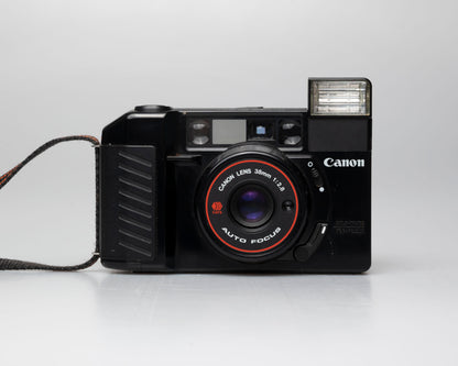 Canon Sure Shot (AF35M II) appareil photo compact 35mm avec étui + manuel (numéro de série 3013940) | film🎞 testé