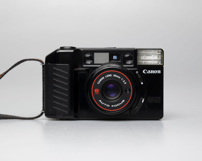 Canon Sure Shot (AF35M II) appareil photo compact 35mm avec étui + manuel (numéro de série 3013940) | film🎞 testé