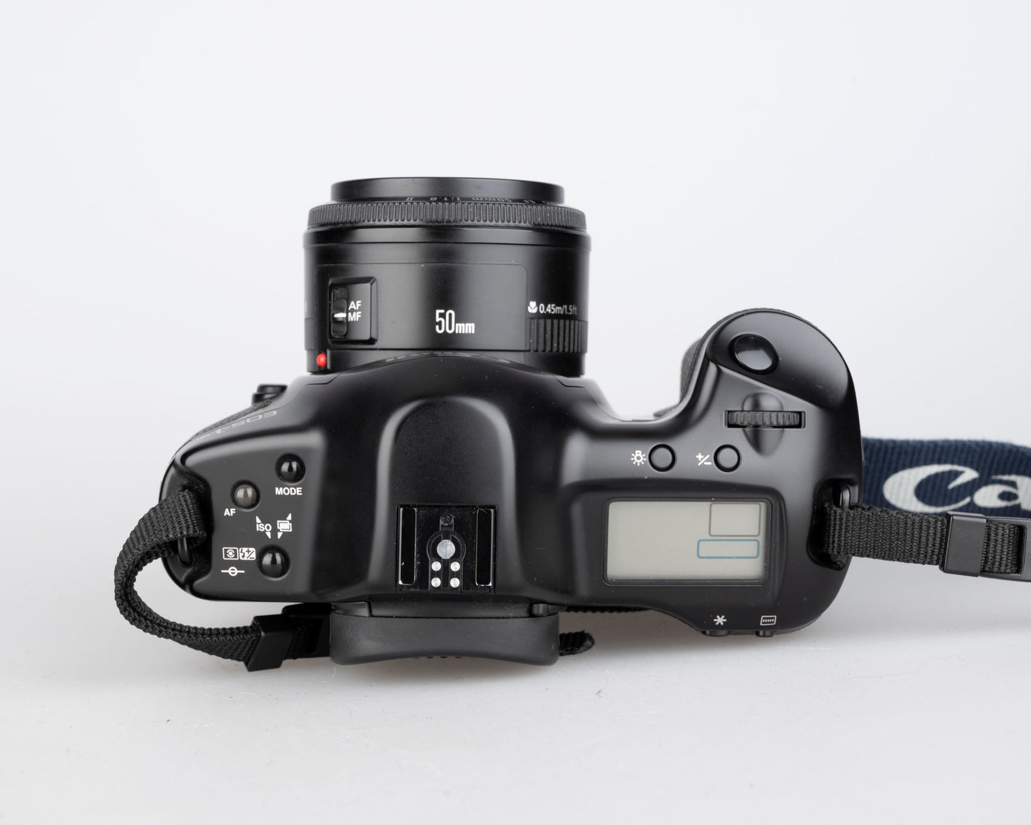 Canon EOS-1N Reflex professionnel 35 mm avec objectif EF 50 mm f1.8 (série 115003)