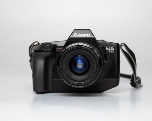 Canon EOS 650 35mm reflex avec objectif EF 35-70mm + étui (série 1465461)