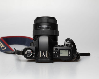 Canon EOS Rebel G appareil photo reflex 35mm avec objectif Sigma EF 35-80mm (numéro de série 1408276)