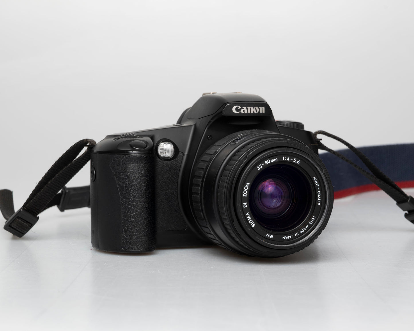 Canon EOS Rebel G appareil photo reflex 35mm avec objectif Sigma EF 35-80mm (numéro de série 1408276)