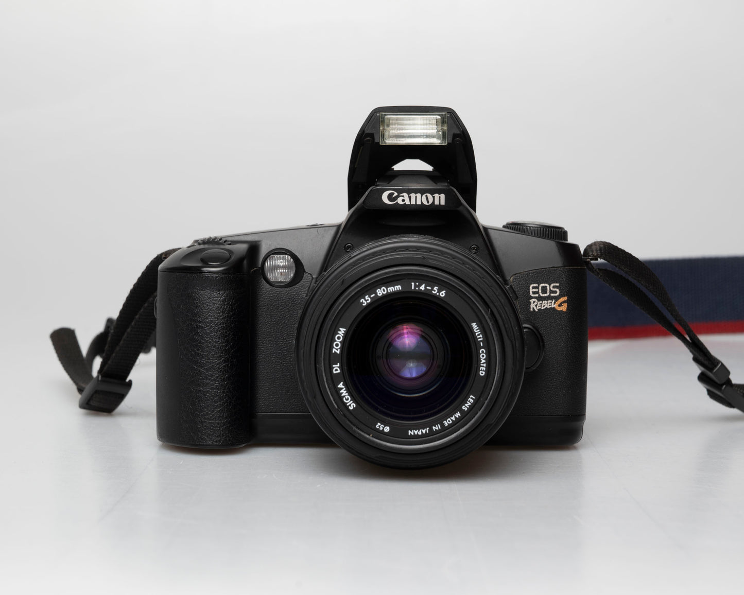 Canon EOS Rebel G appareil photo reflex 35mm avec objectif Sigma EF 35-80mm (numéro de série 1408276)