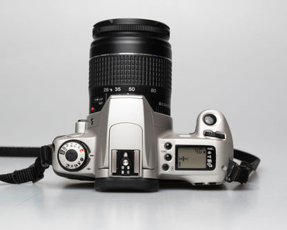 Canon EOS Rebel 2000 reflex 35mm avec objectif Canon EF 35-80 + étui toujours prêt