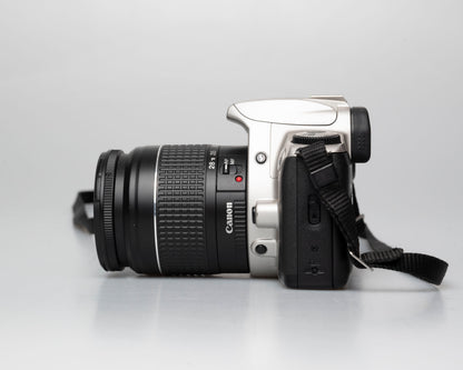 Canon EOS Rebel 2000 reflex 35mm avec objectif Canon EF 35-80 + étui toujours prêt