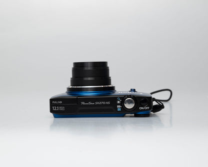 Canon Powershot SX270 HS appareil photo numérique avec carte SD de 8 Go + batterie + chargeur + étui (série 712164001703)