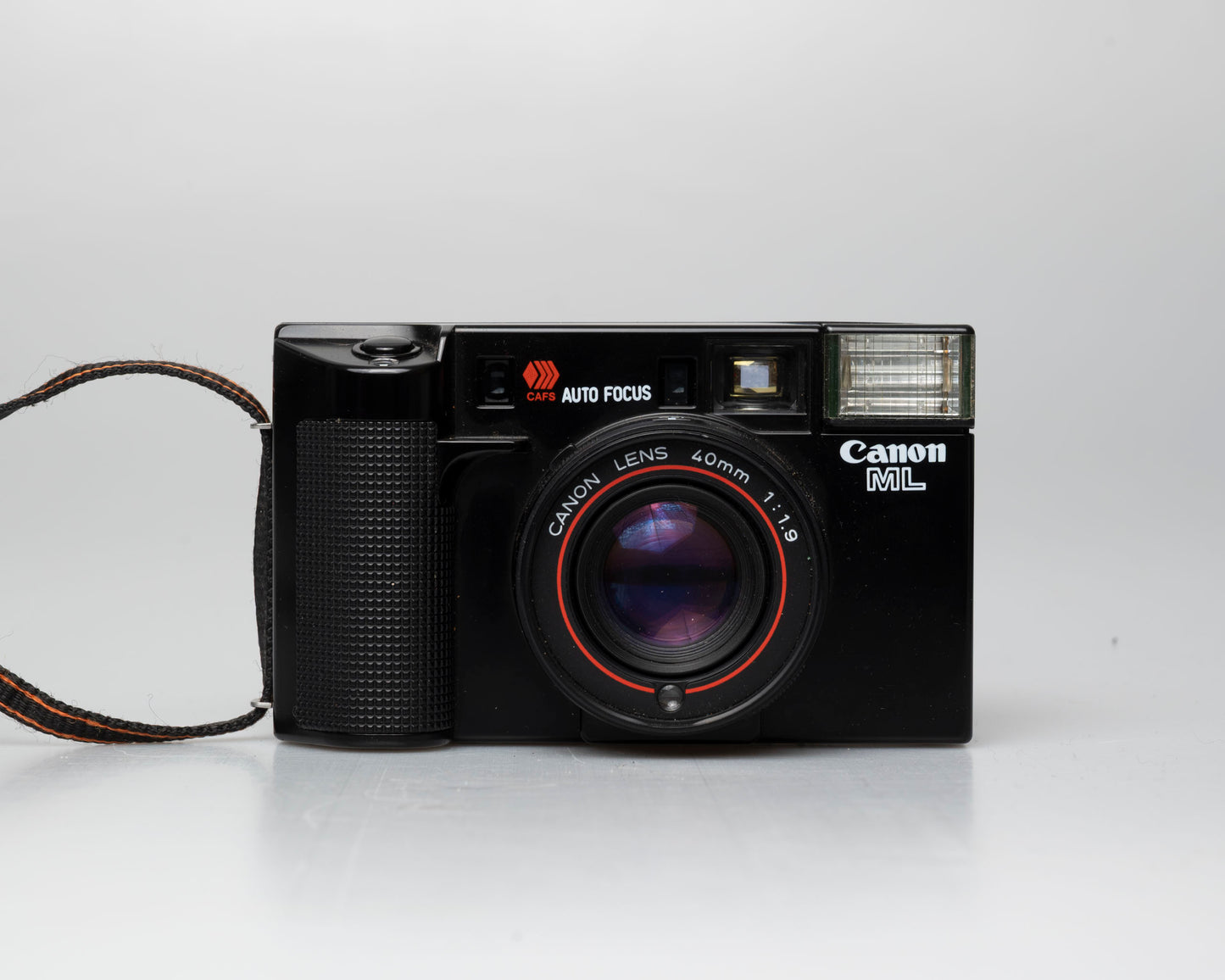 Appareil photo compact à film Canon AF35ML 35mm avec étui (série 1002701) | film🎞testé