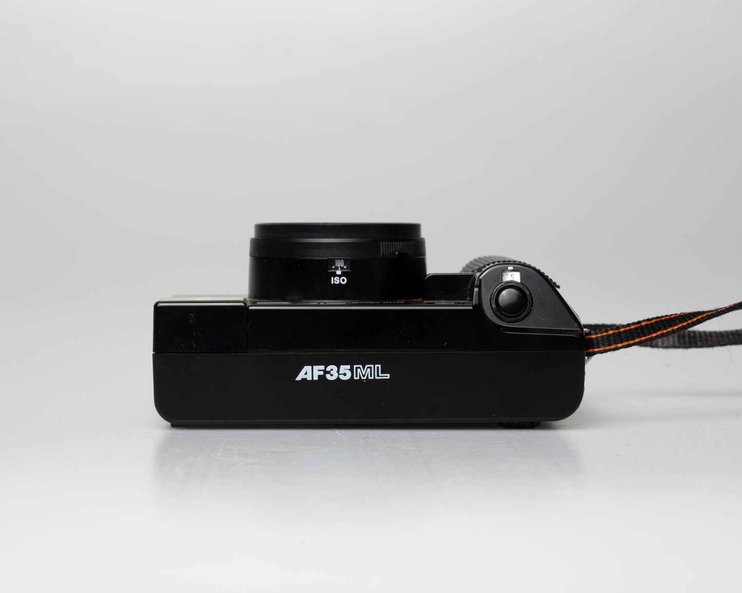 Appareil photo compact à film Canon AF35ML 35mm avec étui (série 1002701) | film🎞testé