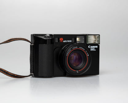 Appareil photo compact à film Canon AF35ML 35mm avec étui (série 1002701) | film🎞testé