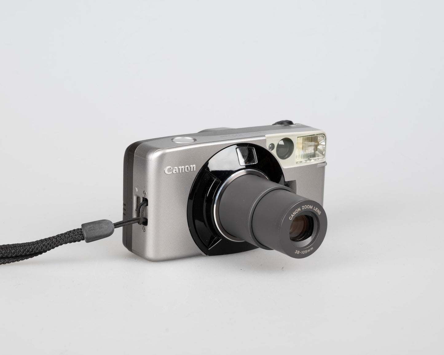 Appareil photo argentique Canon Sure Shot 105 Zoom 35 mm avec étui (série 3333871)