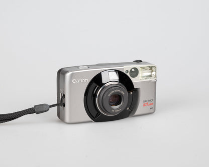 Appareil photo argentique Canon Sure Shot 105 Zoom 35 mm avec étui (série 3333871)