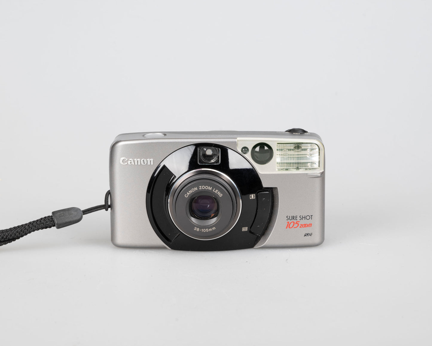 Appareil photo argentique Canon Sure Shot 105 Zoom 35 mm avec étui (série 3333871)