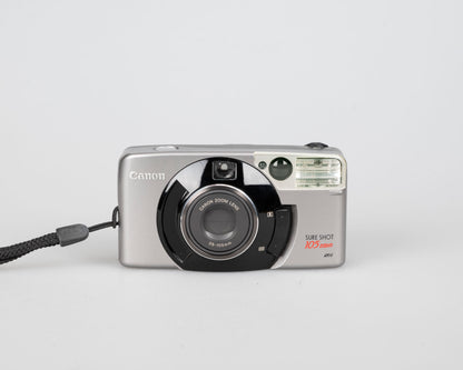 Appareil photo argentique Canon Sure Shot 105 Zoom 35 mm avec étui (série 3333871)
