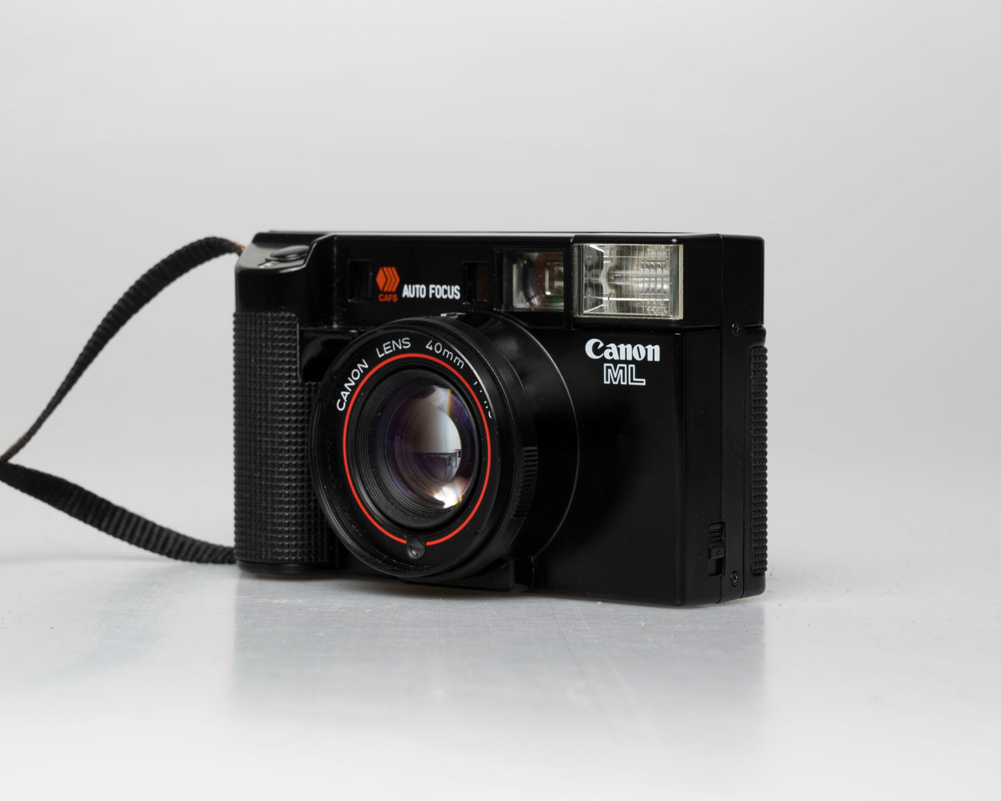 Canon AF35ML 35mm film point-and-shoot camera w/ case (serial 181852) | film🎞tested