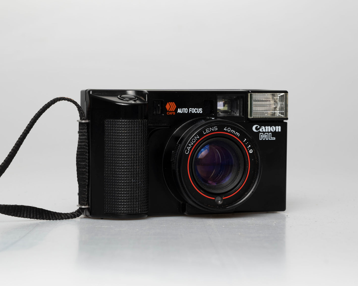 Canon AF35ML 35mm film point-and-shoot camera w/ case (serial 181852) | film🎞tested