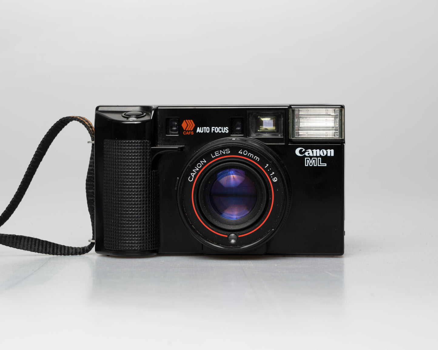 Canon AF35ML 35mm film point-and-shoot camera w/ case (serial 181852) | film🎞tested